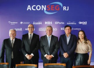 Aconseg-RJ: posse da diretoria reeleita é prestigiada pelo mercado