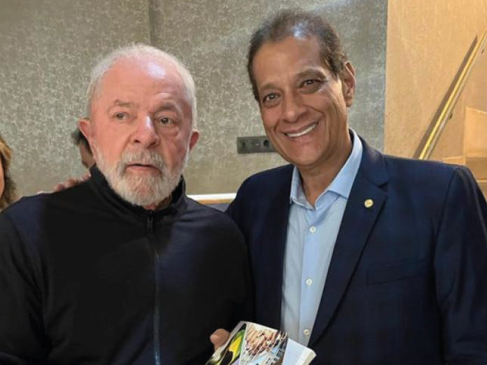 Armando Vergilio esteve reunido com o presidente Lula na Europa