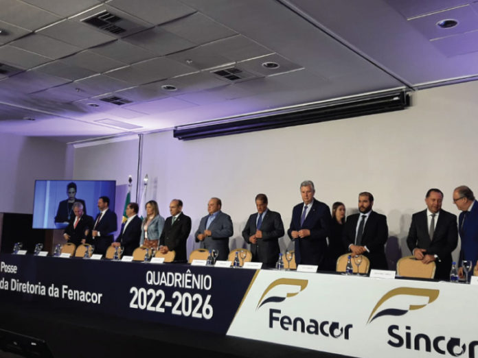 Fenacor dá posse à diretoria eleita em jantar prestigiado em Brasília